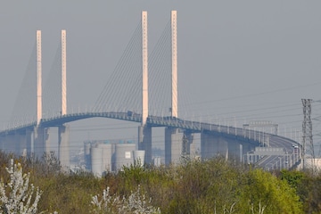 Dartford Crossing London Londen M25 Theems (ANP)
