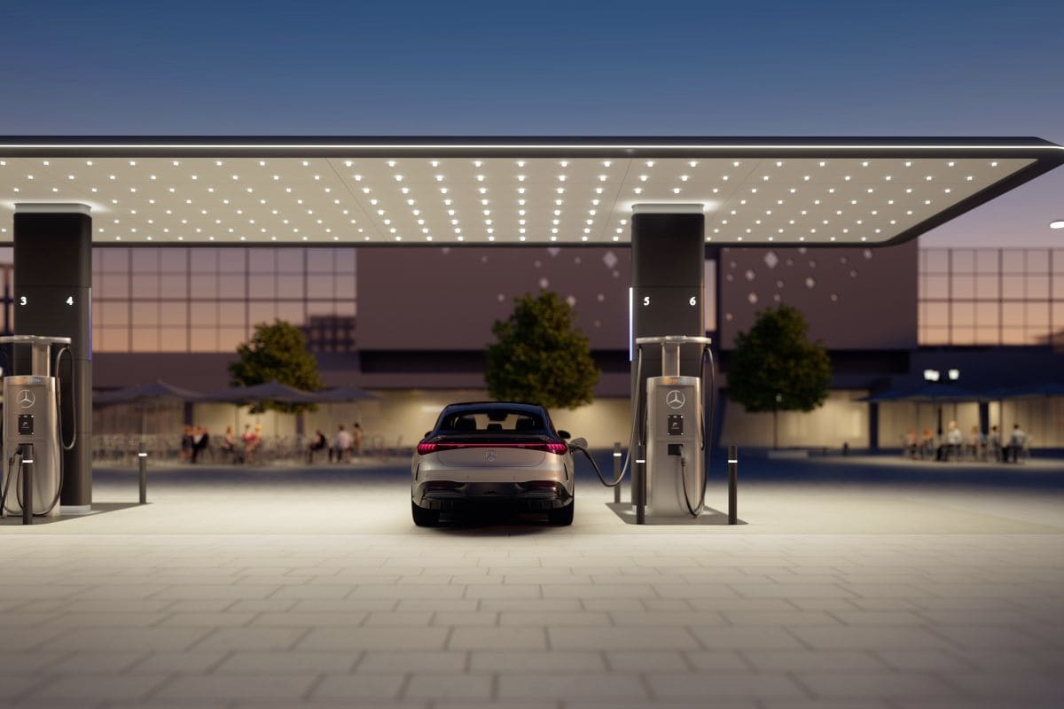 Snellaadstation Mercedes-Benz
