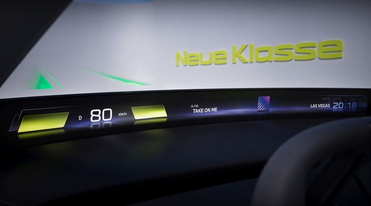 BMW head-up Neue Klasse