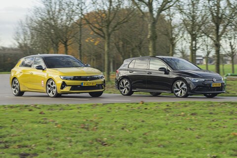 Opel Astra vs. Volkswagen Golf - Vergelijkende Test