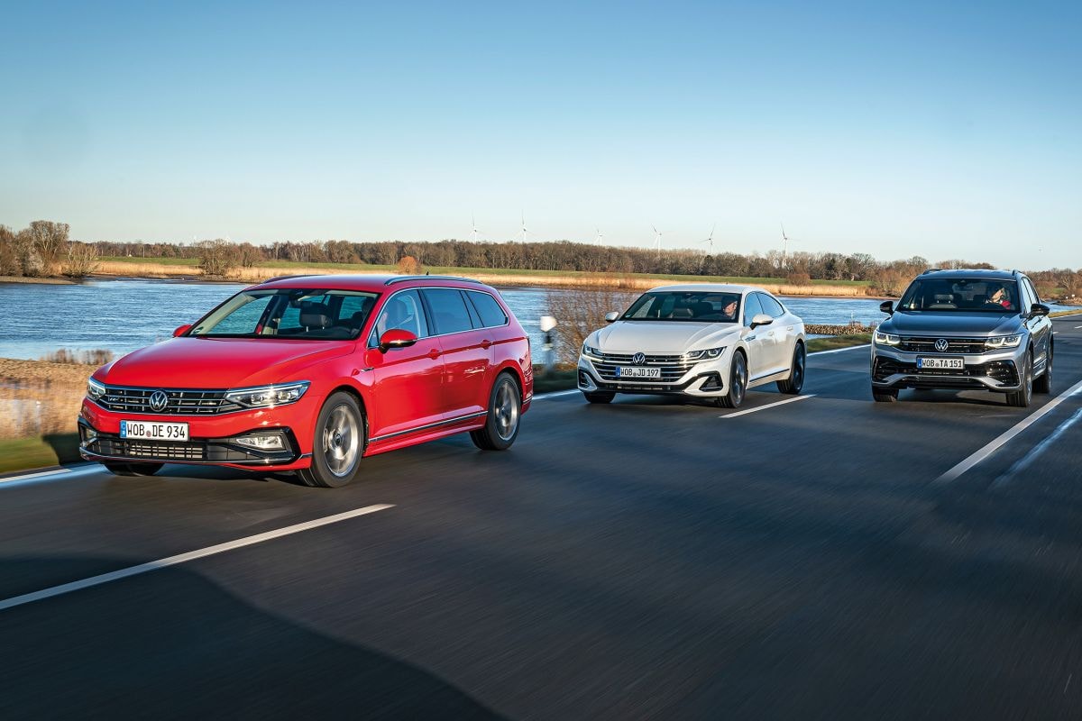 Sedan - station - SUV Passat V - Arteon - Tiguan Allspace