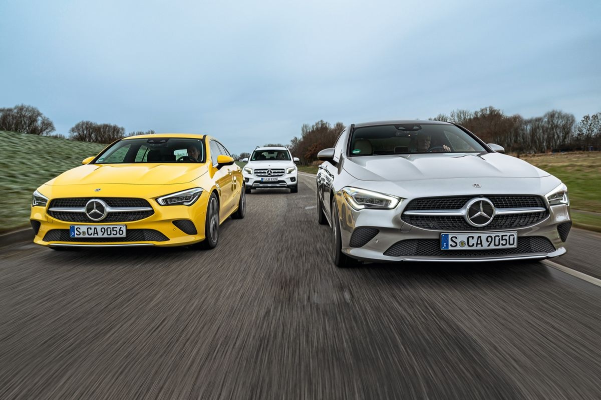 Sedan - station - SUV CLA Shooting B - GLB - CLA Coupe
