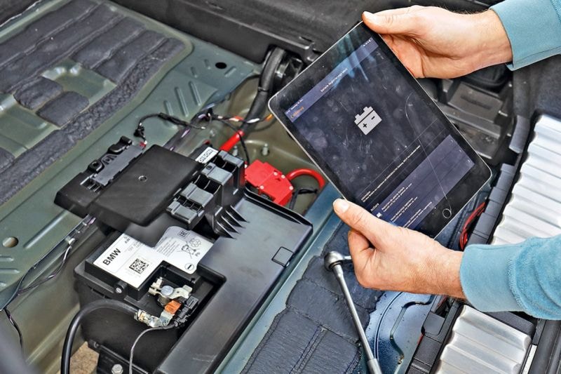 Accu vervangen - accumanagement koppelen