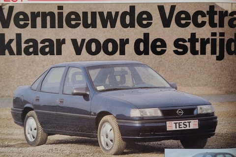 Opel Vectra vernieuwd - Uit de Oude Doos