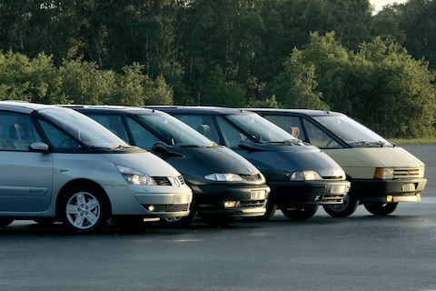 Renault Espace: alle generaties op een rij