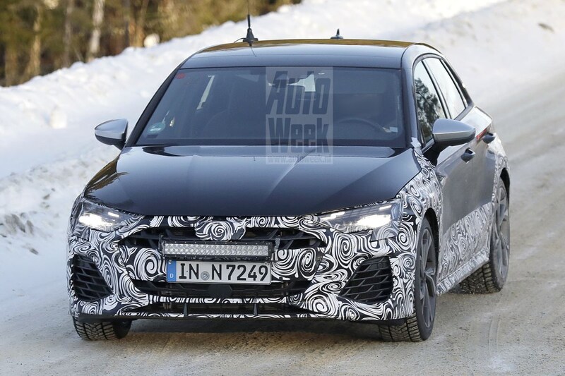 Audi S3 spyshots