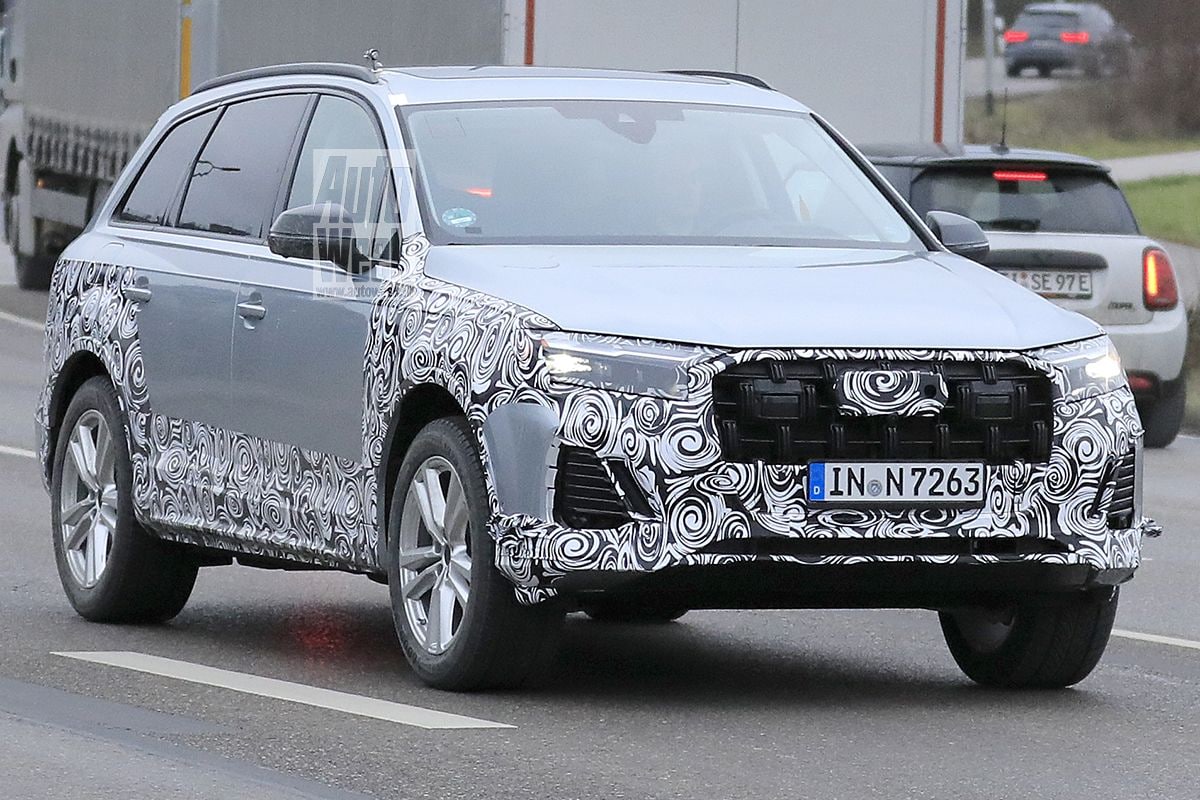 Spyshots Audi Q7 facelift