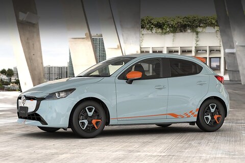 Mazda 2 opvallend vrolijk vernieuwd