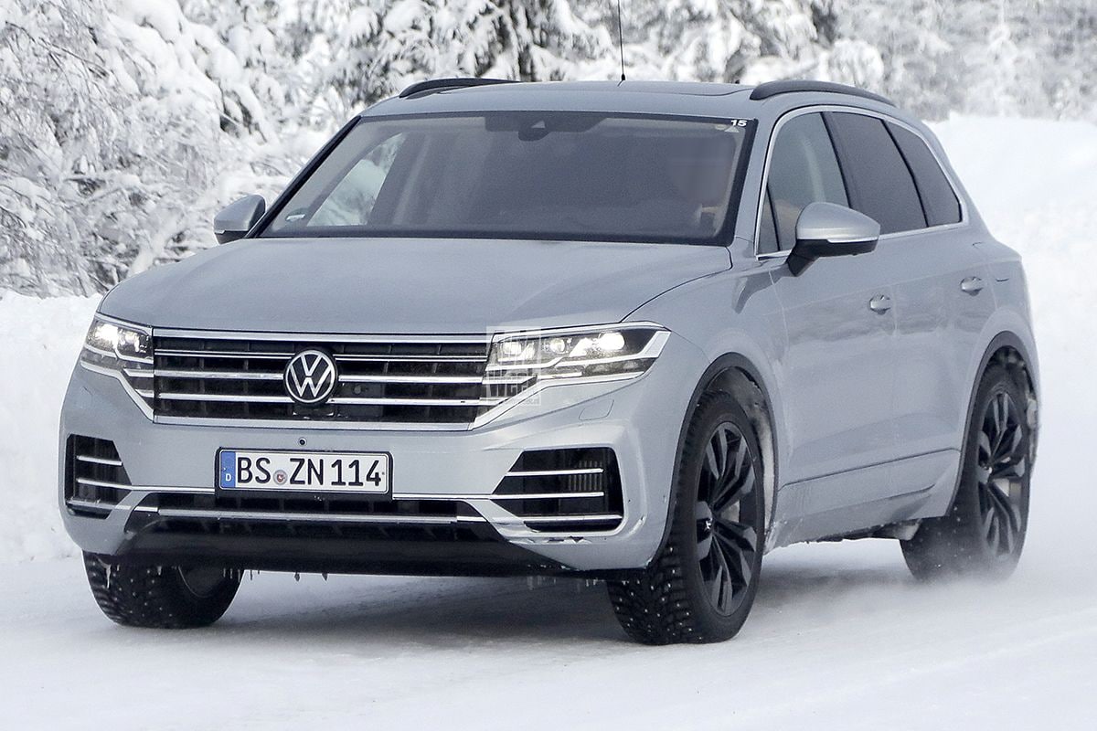 Spyshots Volkswagen Touareg facelift