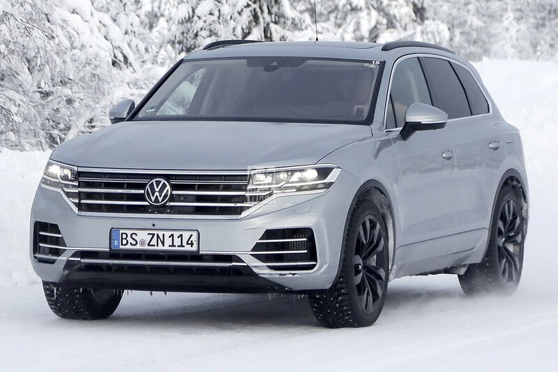Spyshots Volkswagen Touareg facelift