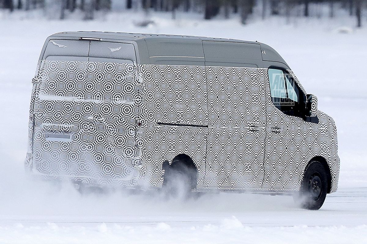 Spyshots Renault Master