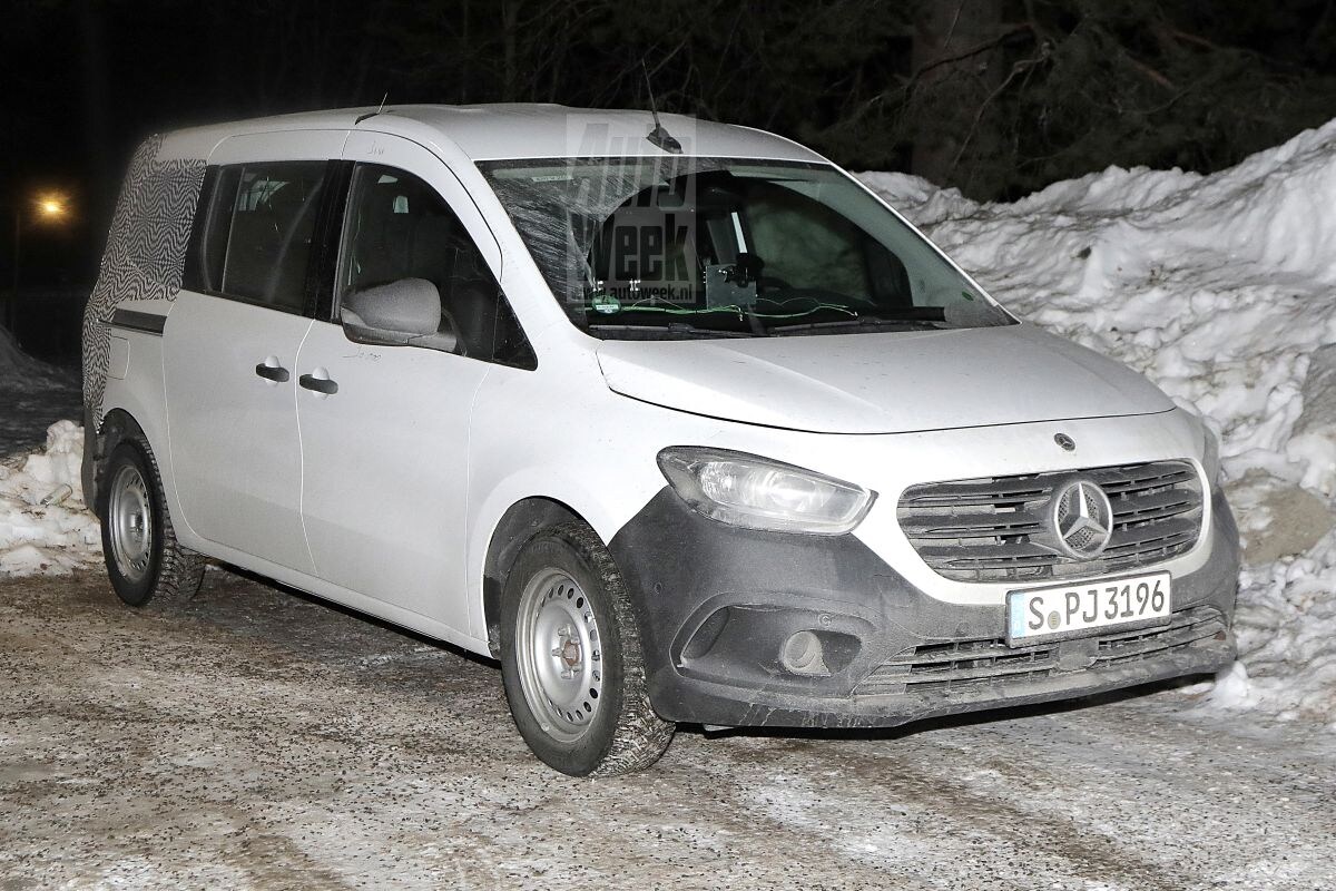 Mercedes-Benz Citan en T-klasse LWB spyshots