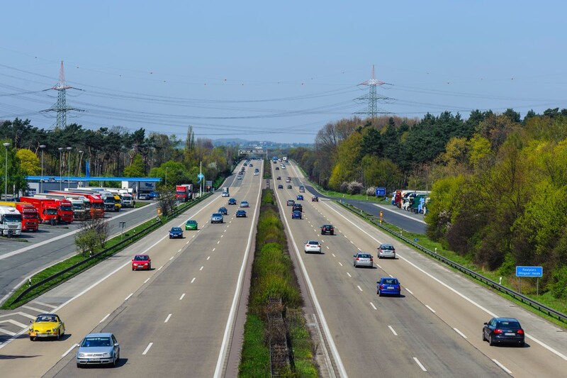 Duitsland snelweg autobahn parking rastplatz