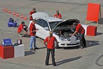 Zo komt de Mercedes C-klasse uit de 500.000 kilometertest