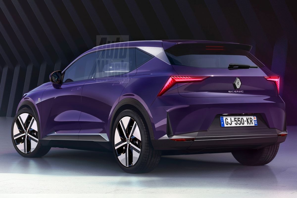 Renault ScÃ©nic (Illustratie: Larson)