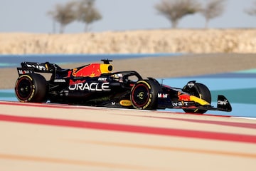 Max Verstappen Red Bull RB19 F1 Bahrein wintertest (ANP)
