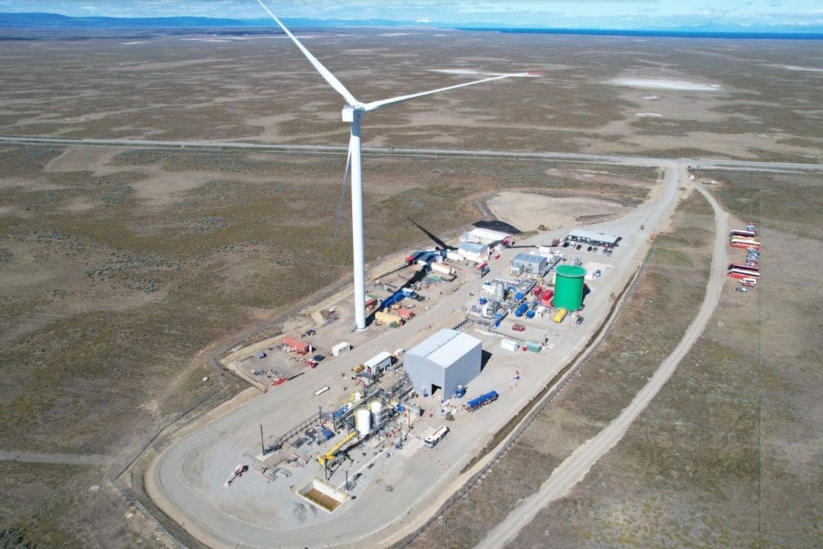 eFuel proeffabriek Porsche in Chili. Foto: Porsche