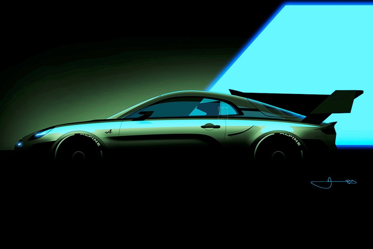 Alpine A110 GT4 Evo
