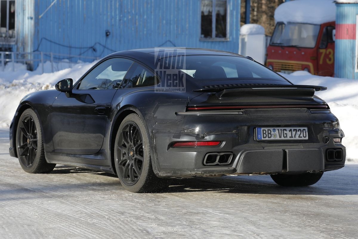 Porsche 911 spyshots