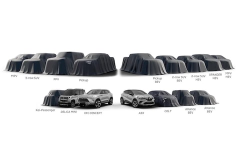 Mitsubishi: 16 nieuwe modellen binnen 5 jaar