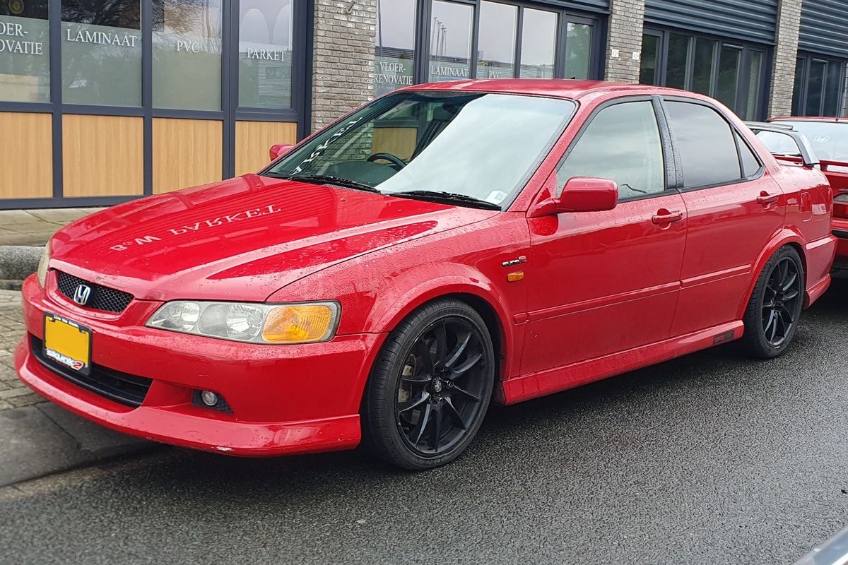 Honda Accord Euro R in het wild
