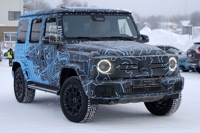 Spyshots Mercedes-Benz EQG
