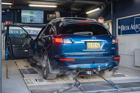 Infiniti FX35 (2005) - Op de Rollenbank