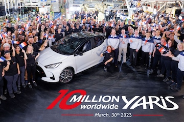 10 miljoenste Toyota Yaris