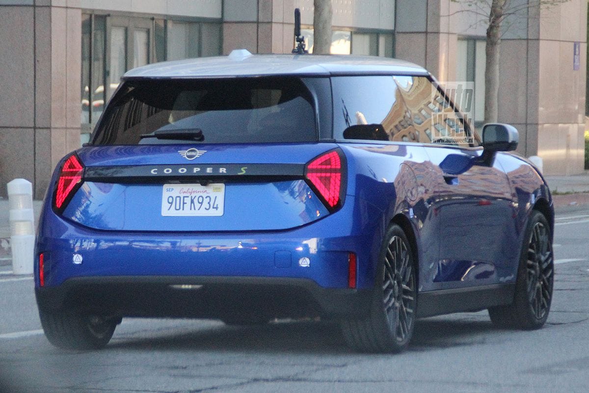 Spyshots Mini Cooper SE