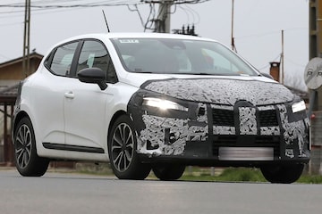 Spyshots Renault Clio facelift