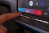 Volkswagen ID7 aircobediening verlichte sliders