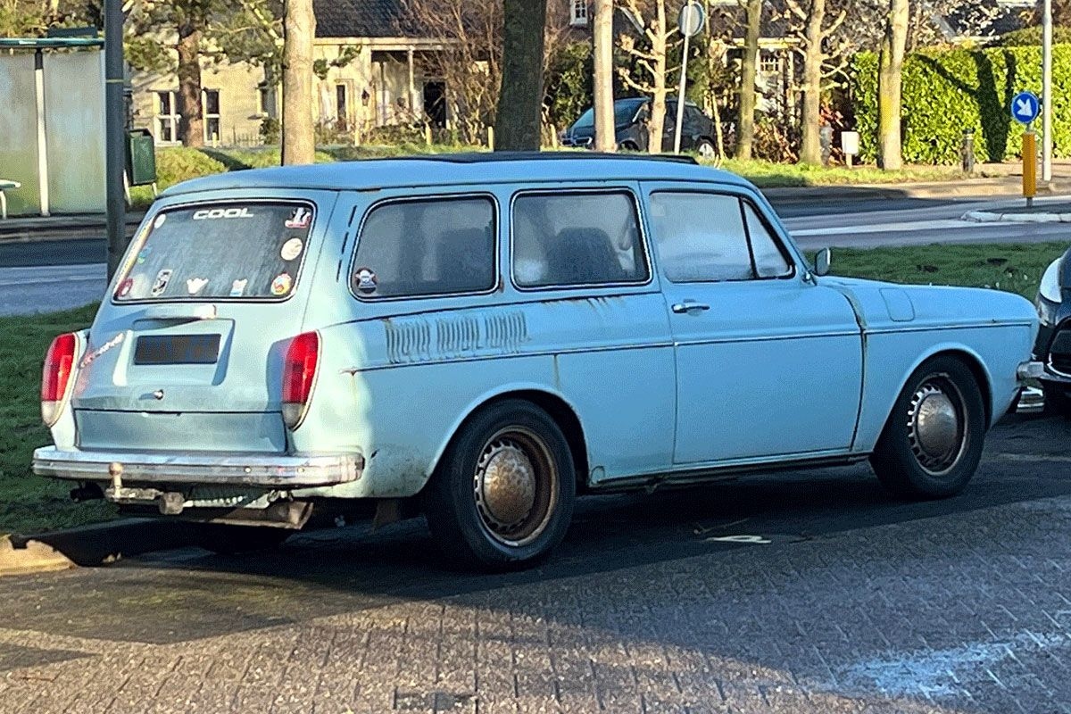 In het wild Volkswagen Type 3