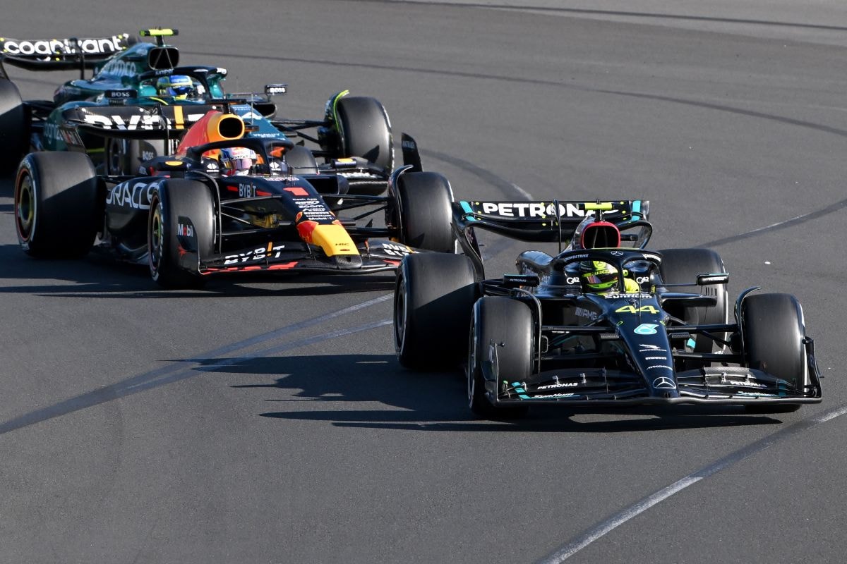 Hamilton Verstappen Red Bull Mercedes F1 (ANP)