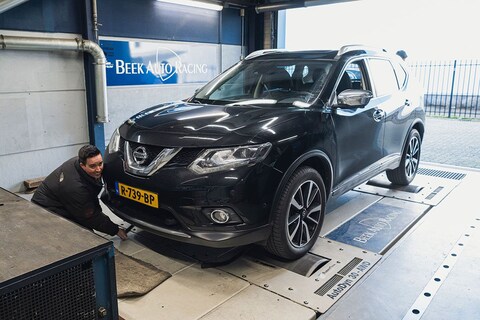 Nissan X-Trail 1.6 Tekna (2016) - Op de Rollenbank
