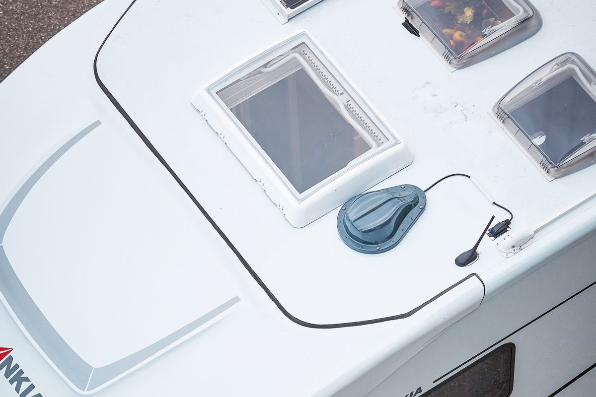 Wifi-router in camper - eindresultaat