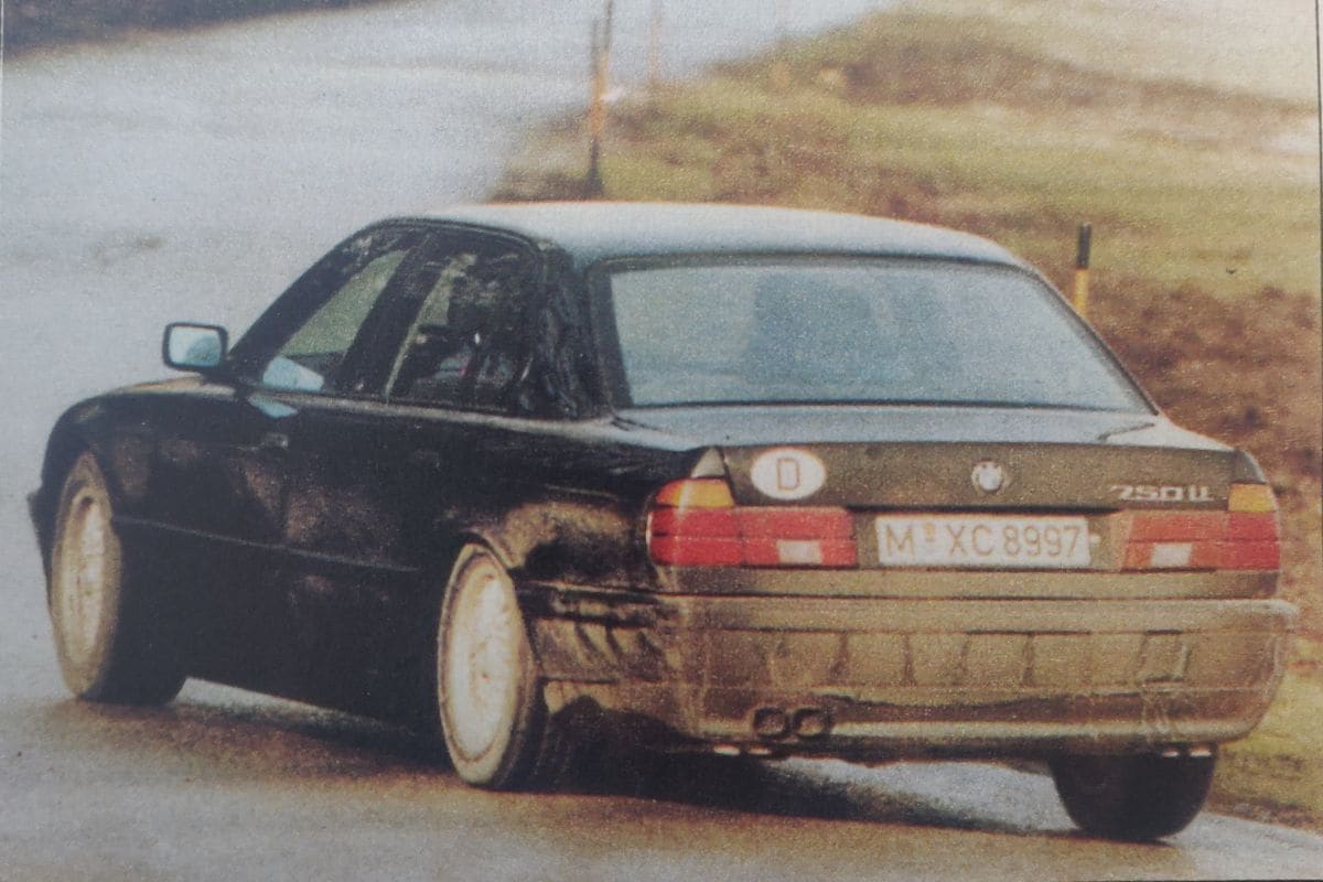 BMW 7-serie E38 spionage
