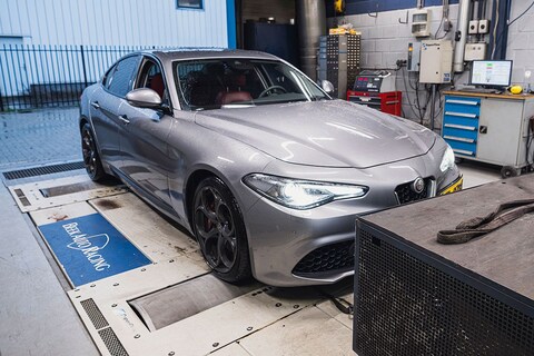 Alfa Romeo Giulia 2.0T - Op de Rollenbank