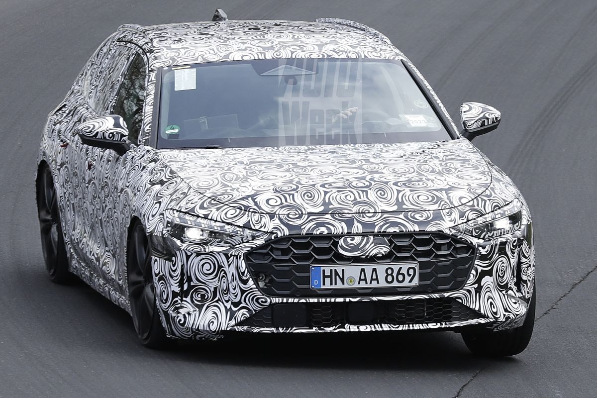Audi A5 Spyshots