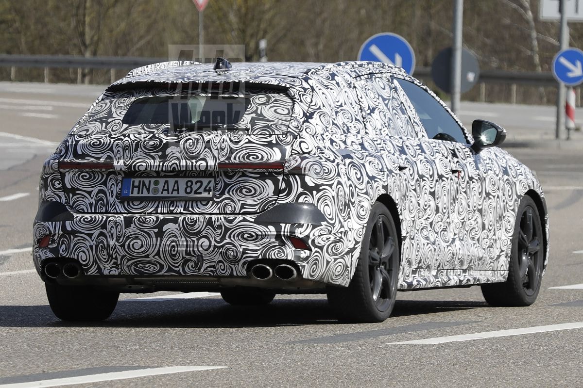 Audi A5 Spyshots