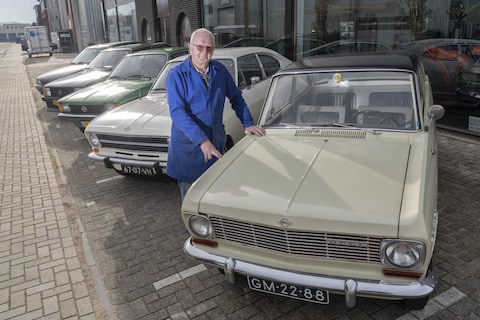 Wim Both heeft de Opel Kadett A tot en met E, en toch mist hij er nog een