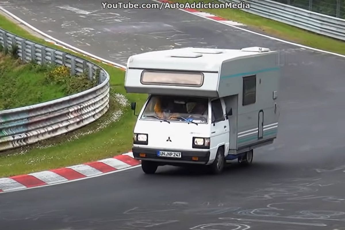 Camper op Nürburgring