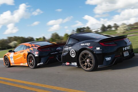 Anderhalve Honda NSX op monstertocht door Verenigde Staten