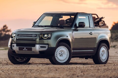 Land Rover Defender Convertible bestaat dankzij Niels van Roij
