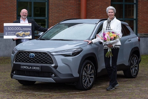 Anderhalf miljoenste Toyota geregistreerd in Nederland