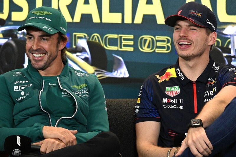 Fernando Alonso Max Verstappen F1 (ANP)