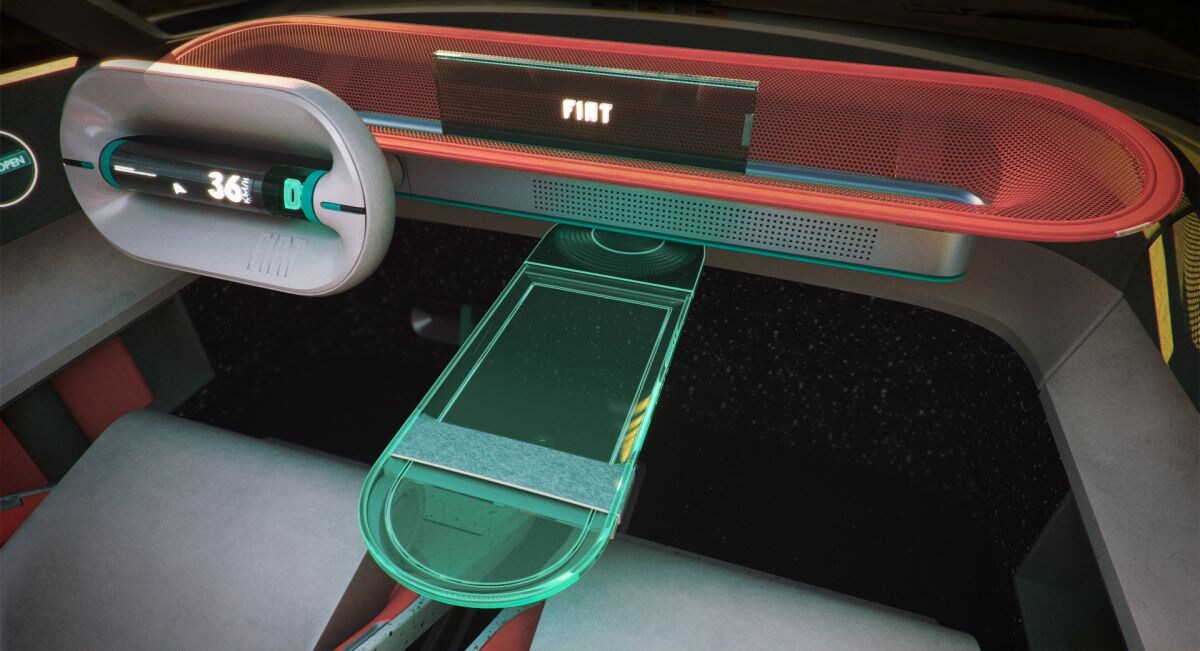 Fiat 100 jaar Lingotto interieur