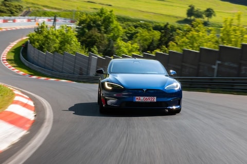 Tesla Model S Plaid is snelste elektrische productieauto op Nürburgring