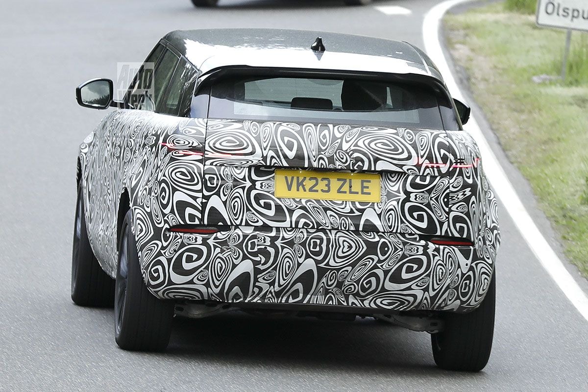 Spyshots Range Rover Evoque facelift