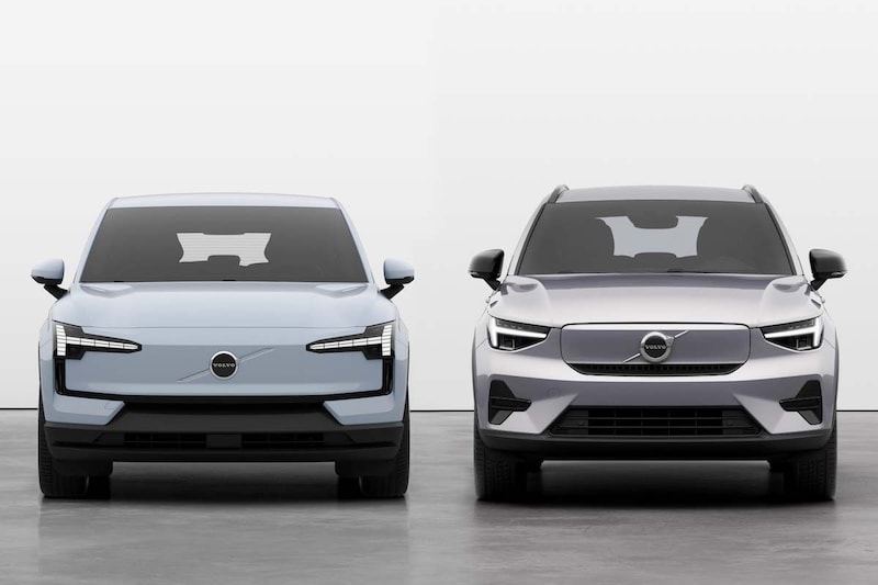 Volvo EX30 en XC40