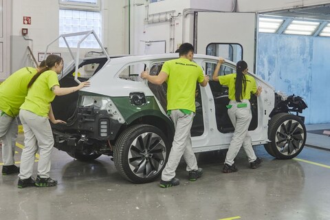 Skoda Roadiaq: elektrische Enyaq als kampeerauto